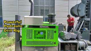 ভূতত্ত্বের জন্য BEST-ED960C হাইড্রোলিক কোর ড্রিল রিগ